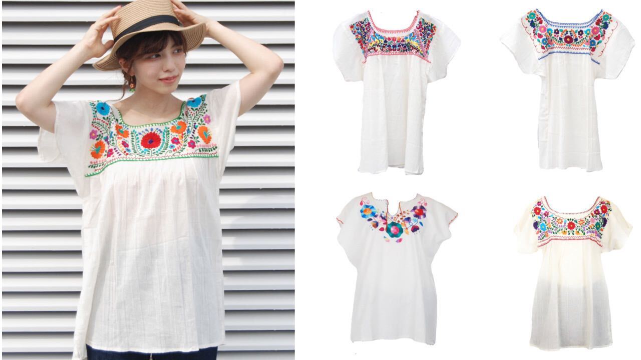 2021夏】定番白色刺繍ブラウス・シャツ特集｜テソロ(tesoro)公式通販