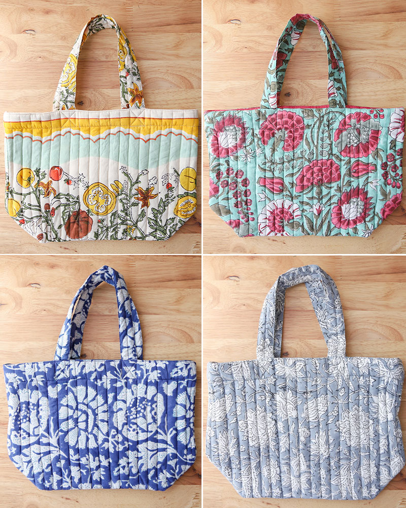 vintage kantha ralli quilt bag / ヴィンテージカンタ ラリー